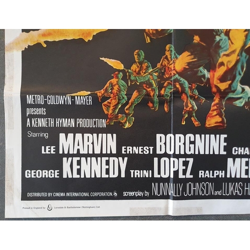 53 - the Dirty Dozen (1967) - original UK quad film poster (40