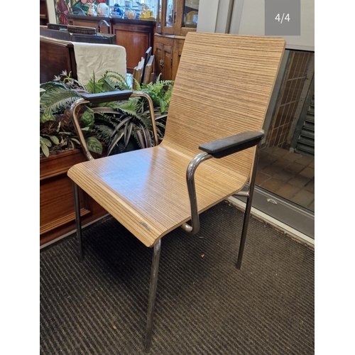 76c - Pair of Vintage Retro Scandinavian Chairs