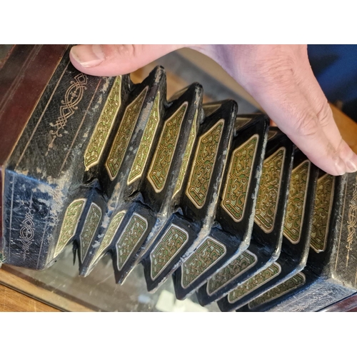 13 - Early Cased Concertina/Squeezebox