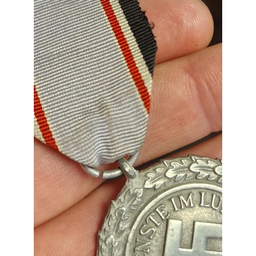 268 - 1938 German 2nd Class Luftschultz Civil Air Defence Medal