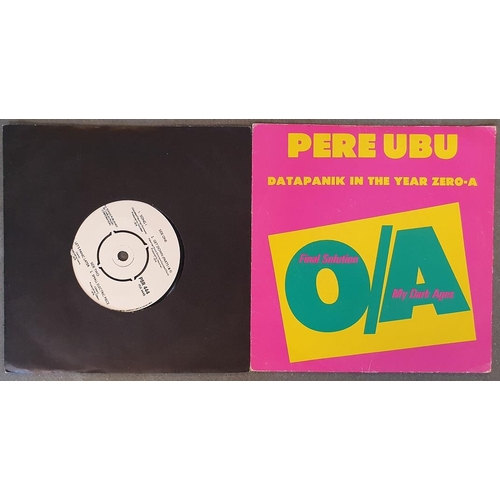 86 - Excellent collection of Pere Ubu LP Vinyl Records and singles, comprising albums Song of the Bailing... 