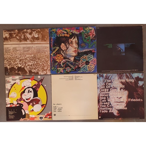 93 - Collection of 6 Vinyl LP Records by Todd Rundgren, comprising Hermit of Mink Hollow, Faithful, Runt,... 