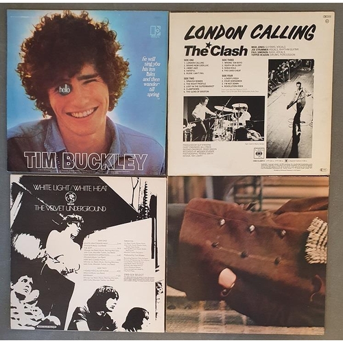 97 - Quartet of classic Vinyl LP Records, comprising, Tim Buckley 'Goodbye and', the Clash 'London Callin... 