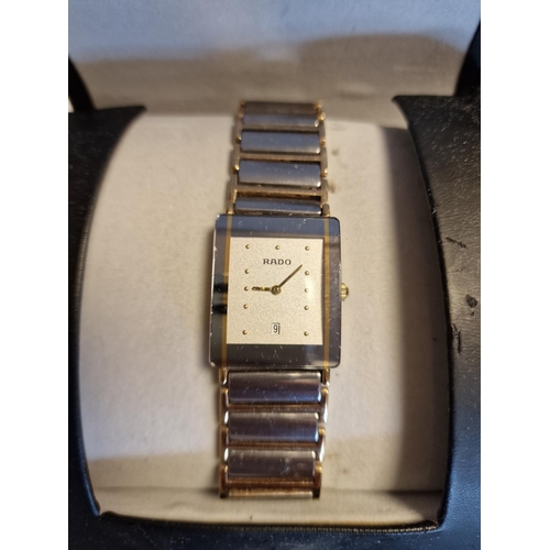 237c - Boxed Rado Swiss Diastar Designer Unisex Wrist Watch - w/paperwork and receipt