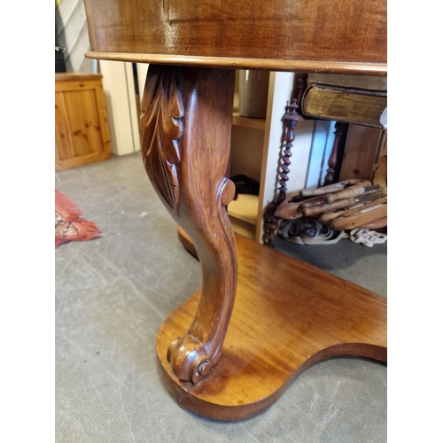 62 - Vintage Marble Topped Hall or Wash Stand - 105x55x97cm