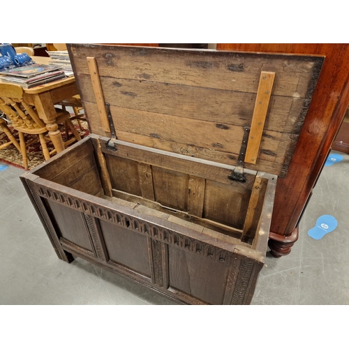 108 - Edwardian Oak Blanket Box