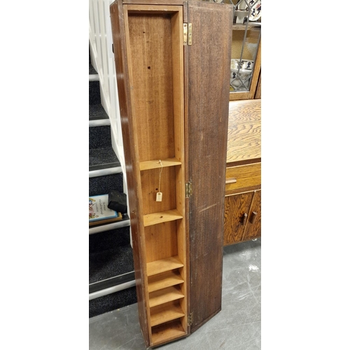 113 - Vintage Gun Box Cabinet remodelled as a Fishing Box