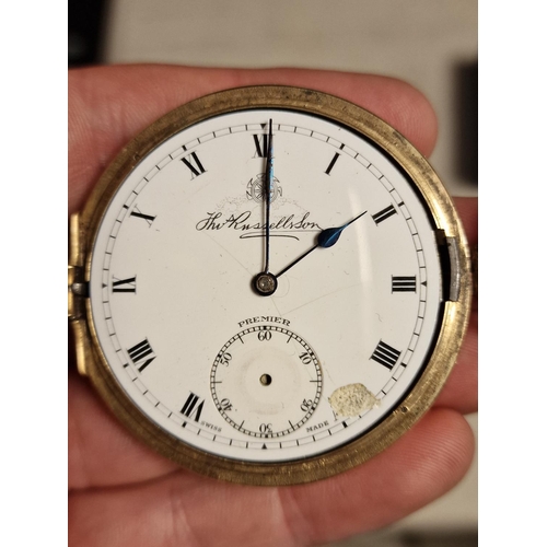 170 - Thos Russell & Son 'Premier' 15 Jewel Gold Plated Pocketwatch