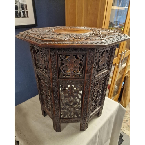 30j - Indian Octagonal Folding Table