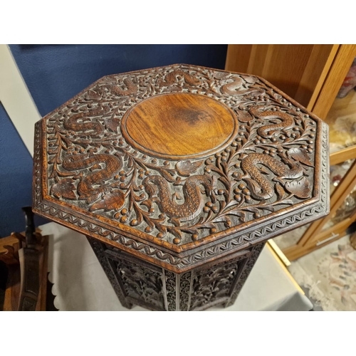 30j - Indian Octagonal Folding Table