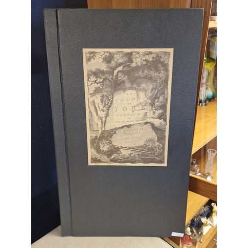 32 - 20th Century 'Large 'The County of York Survey'd' Book of Survey Maps from 1767 to 1770