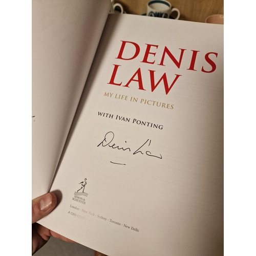 44 - Signed Denis Law (Man Utd & Scotland) 'My Life in Football' Biography Book - Sporting Interest