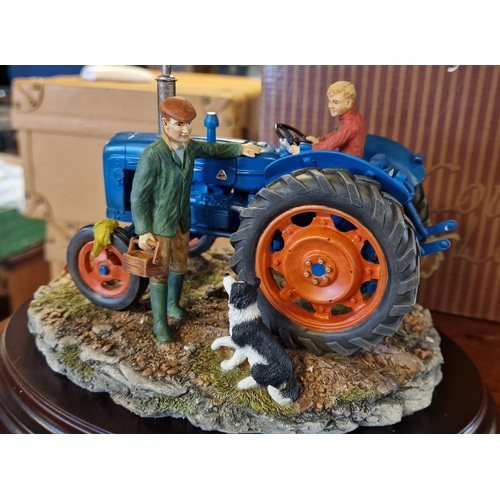 55 - Boxed Country Artists 'Fordson Super Major E1A - Job Done' Farming Tractor Figure 02366 - Border Fin... 