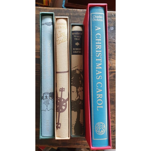 76 - Set of 7 Folio Society cased hardback classics, comprising Graham Greene 'Brighton Rock' (1997), Har... 