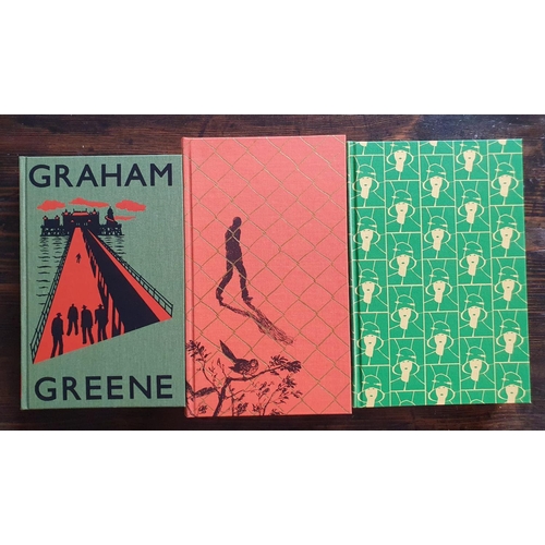 76 - Set of 7 Folio Society cased hardback classics, comprising Graham Greene 'Brighton Rock' (1997), Har... 