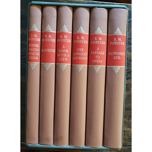 79 - Cased 6-volume Folio Society hardback set EM Forster 'Howard's End / the Longest Journey / a Room wi... 