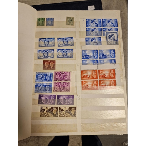 83 - Group of 4 Early Stamp Collection Books, incl. Penny Black and some Victorian Stamps