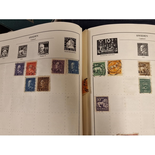 83 - Group of 4 Early Stamp Collection Books, incl. Penny Black and some Victorian Stamps