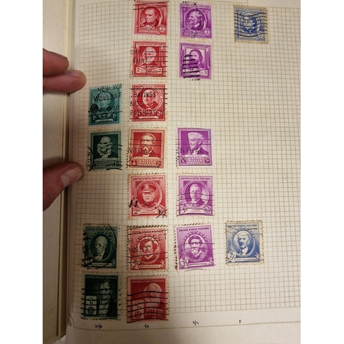 83 - Group of 4 Early Stamp Collection Books, incl. Penny Black and some Victorian Stamps