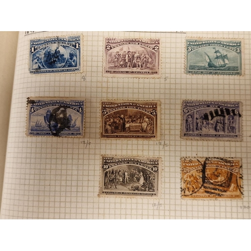 83 - Group of 4 Early Stamp Collection Books, incl. Penny Black and some Victorian Stamps