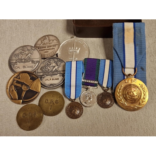 88 - Group of Various 1950's-60's United Nations Medals inc Sports/Basketball Medals, Service of Peace + ... 