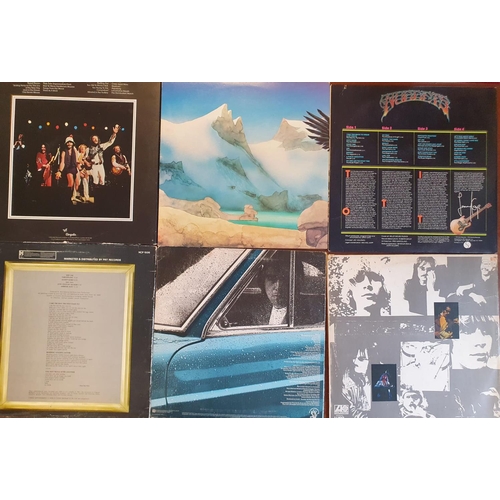 196d - Group of Six Progressive Prog Rock LP Vinyl Records inc Beefheart, Soft Machine, Budgie, Peter Gabri... 