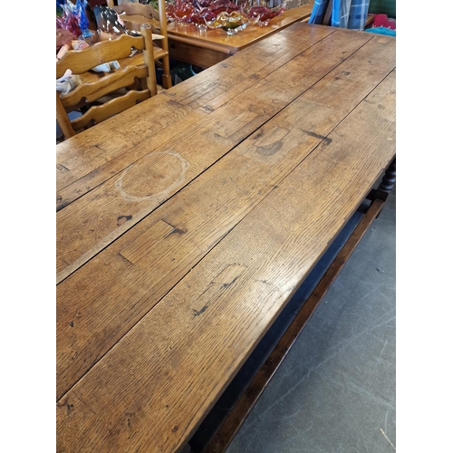 111e - Large Late 18th Century Refectory Table