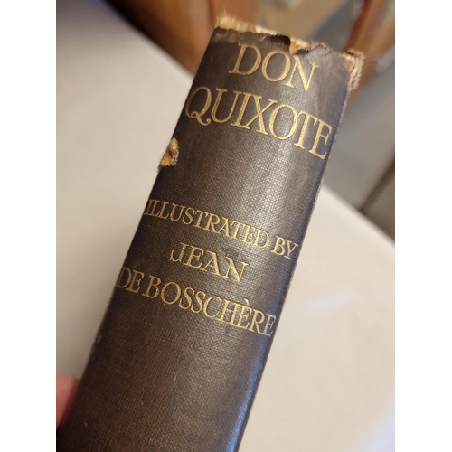 29 - 1922 Constable & Company Ltd Edition of Don Quixote - illustrated by Jean De Bosschere, small inscri... 