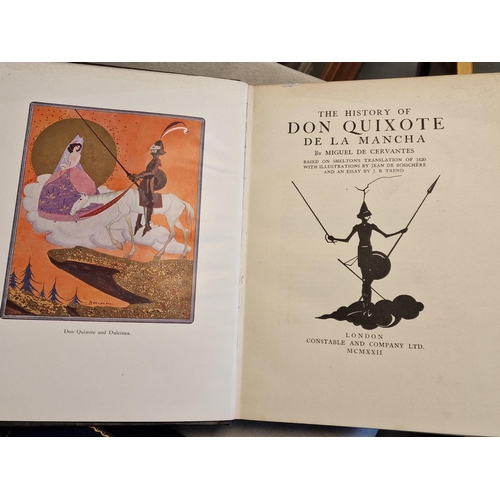 29 - 1922 Constable & Company Ltd Edition of Don Quixote - illustrated by Jean De Bosschere, small inscri... 