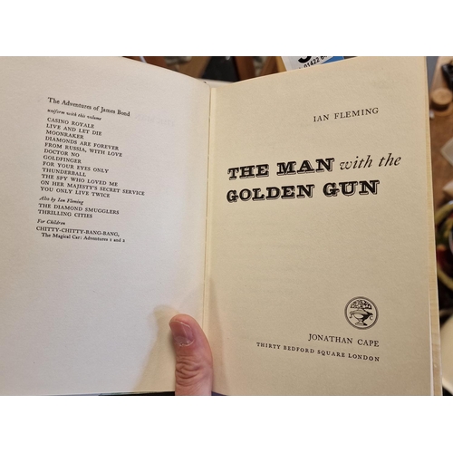 30 - 1965 First Edition of Ian Fleming 'The Man with the Golden Gun' - unclipped dust jacket