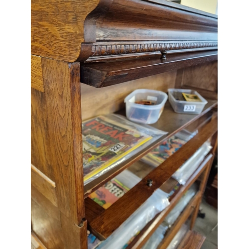 95 - 1940's Five-Drawer Set of Solicitors Drawers - in the Style of Globe Wernicke or Gunn