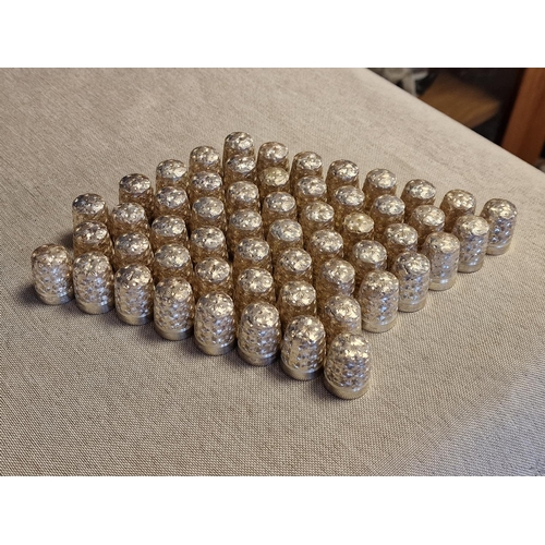 59g - Collection of 48 Charles Horner Hallmarked Thimbles