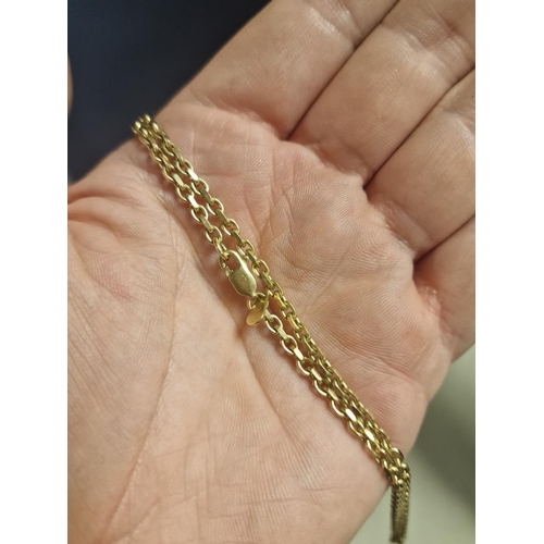 174b - 9ct Gold Necklace Chain - 11.95g