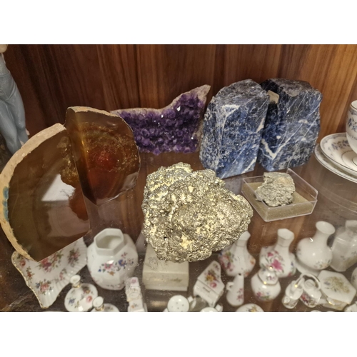 279 - Collection of Agate Geode Crystal Rocks