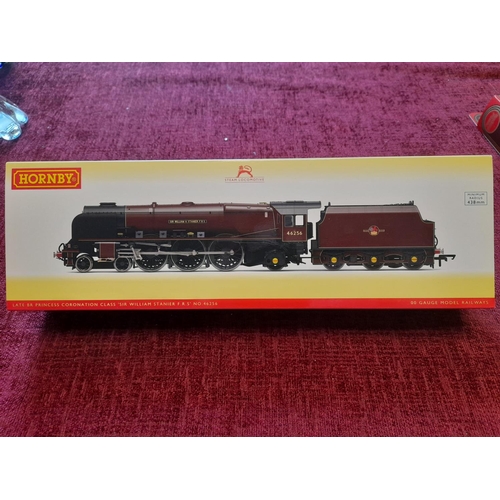 316 - Hornby R3555 OO Late BR 4-6-2 46256 Princess Coronation Class Sir William A. Stanier F.R.S - Rai... 