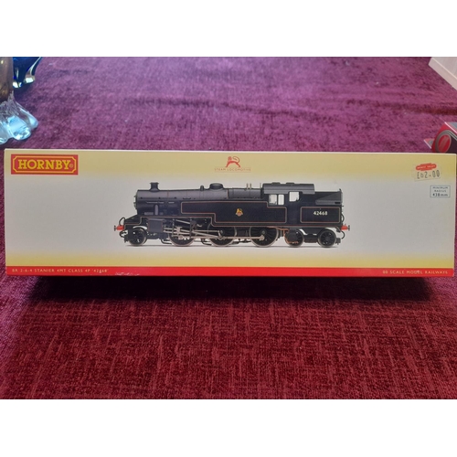 320 - Hornby R2636 OO BR Stanier 4MT 2-6-4T Class 4P 42468 - Railway Train Model Loco Toy Interest