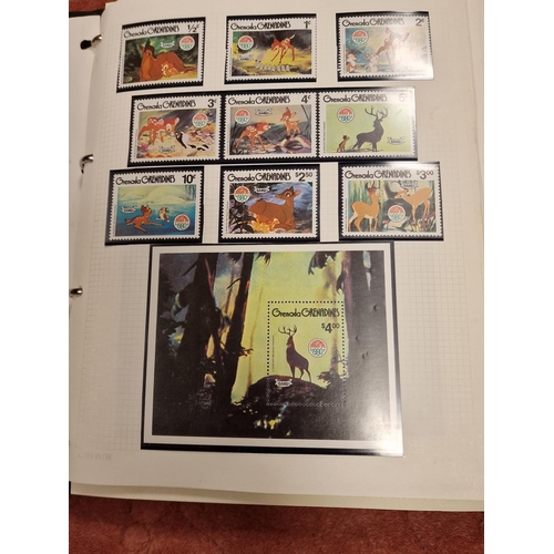 95j - Full Disney World of Postage Stamps Folder