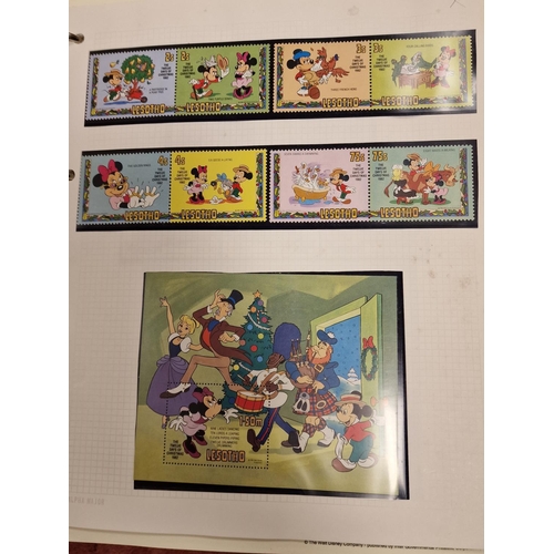 95j - Full Disney World of Postage Stamps Folder