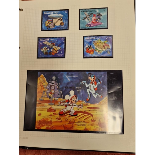 95j - Full Disney World of Postage Stamps Folder