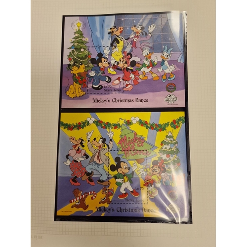 95j - Full Disney World of Postage Stamps Folder