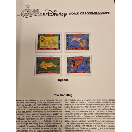 95j - Full Disney World of Postage Stamps Folder