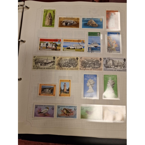 95l - Group of Three British Postage Stamp Sets for Islands inc St Kilda, Alderney, Jersey, Guernsey, Isle... 