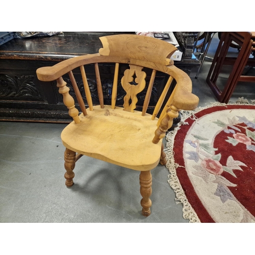 23a - Vintage Pine Children's Windsor Chair