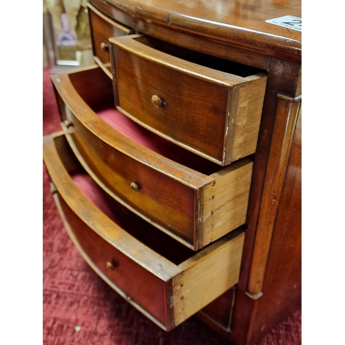 24 - 1920's Light Mahogany Apprentice Craftsman's Drawers - 32x29x19cm