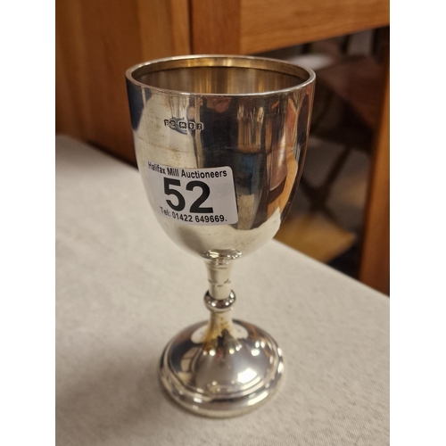 52 - 1920 Hallmarked London Silver Robert Pringle & Sons Goblet - 106g