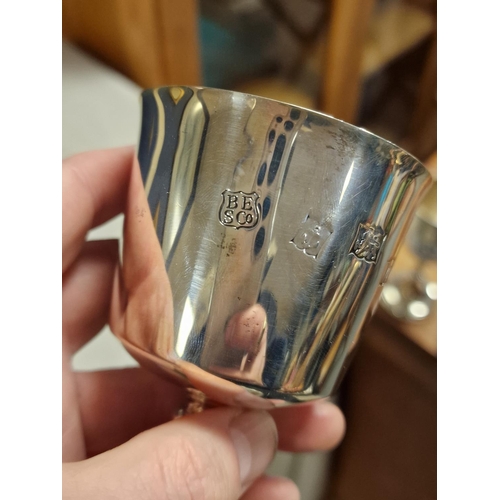 53 - 1971 Birmingham Hallmarked Silver Barker Ellis & Sons Goblet - 147g