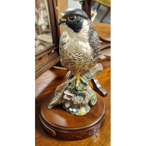 8 - Royal Doulton 1988 Peregrine Falcon Figure - 30cm high