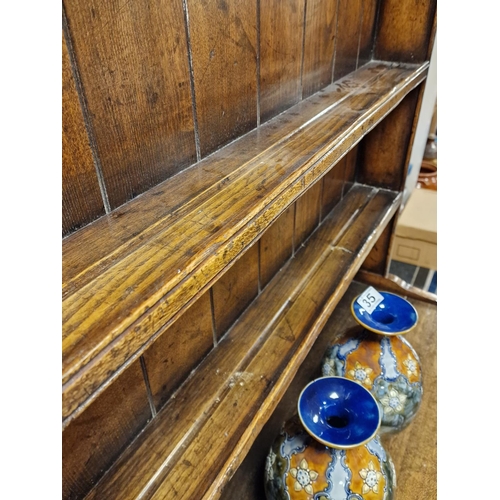 80 - 18th Century Oak Kitchen Dresser - 162x91x 37cm deep