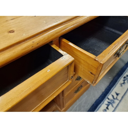 94 - Antique Pine Desk - 116x50x73cm