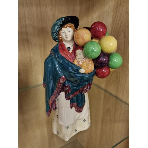 226 - Early Royal Doulton Balloon Seller Pottery Figure